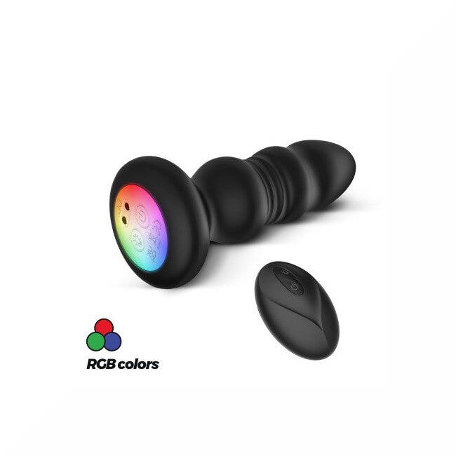 Crushious Australis Analplug mit LED und Fernbedienung  Farmae DE