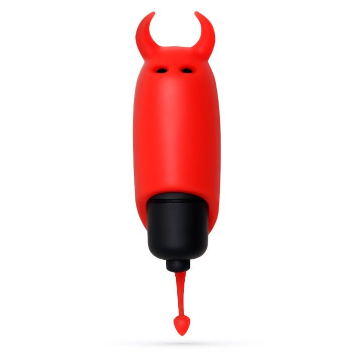 Crushious O-Pet Devil Pocket Vibrator mit 10 Vibrationskugeln, Rot – Farmae  DE
