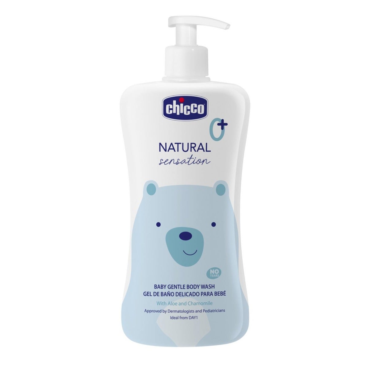 Chicco Natural Sensation Baby Detergente Corpo Delicato 500ml 0Mesi+-1