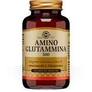 Solgar Amino Glutammina 500 50 Capsule Vegetali -4