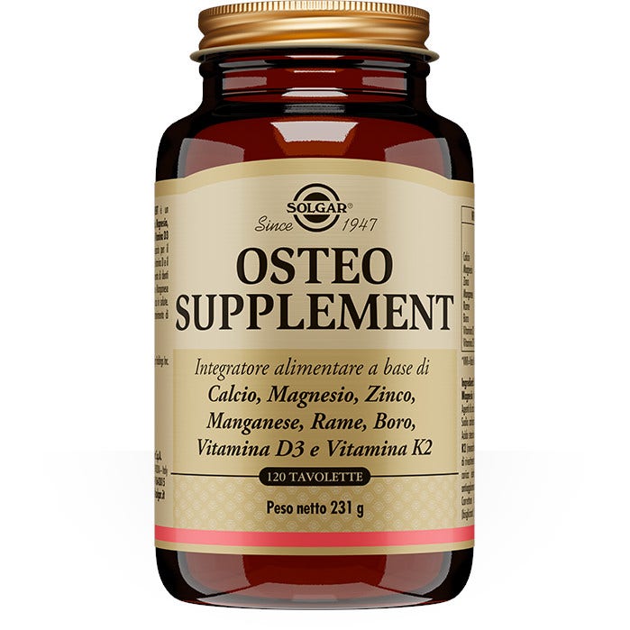 Solgar Osteo Supplement 120 Tavolette -2