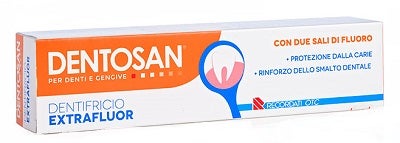 Dentosan Extrafluor Dentifricio 75ml  - 1