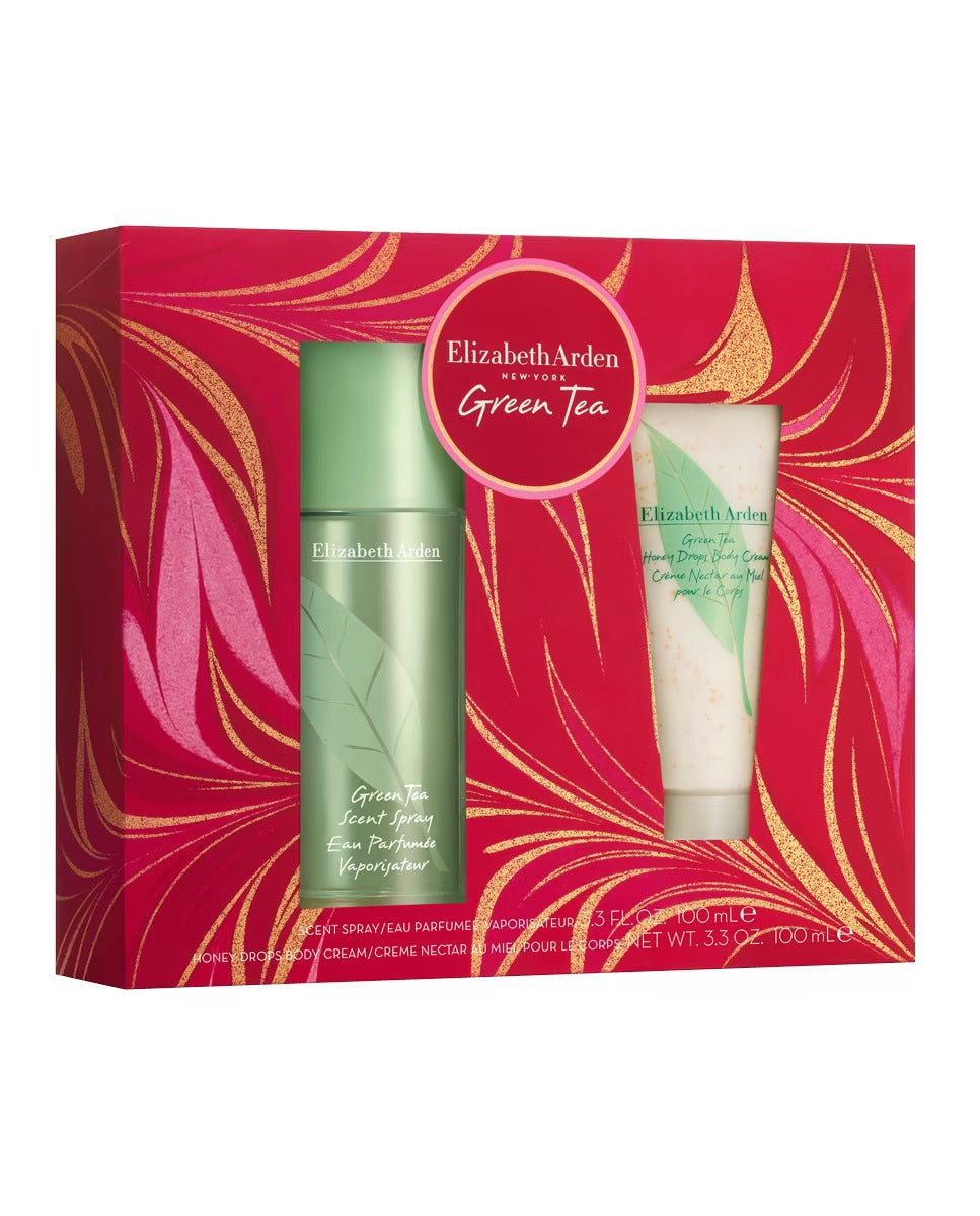 Elizabeth Arden Cofanetto Green Tea Scent Edt 100ml + Honey Drops Crema Corpo 100ml-2