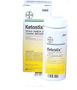 Ketostix Misurazione Chetonuria Urine 50 Pezzi  - 1