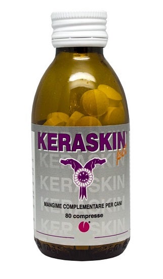 Keraskin Mangime Complementare Cani 80 Compresse  - 1
