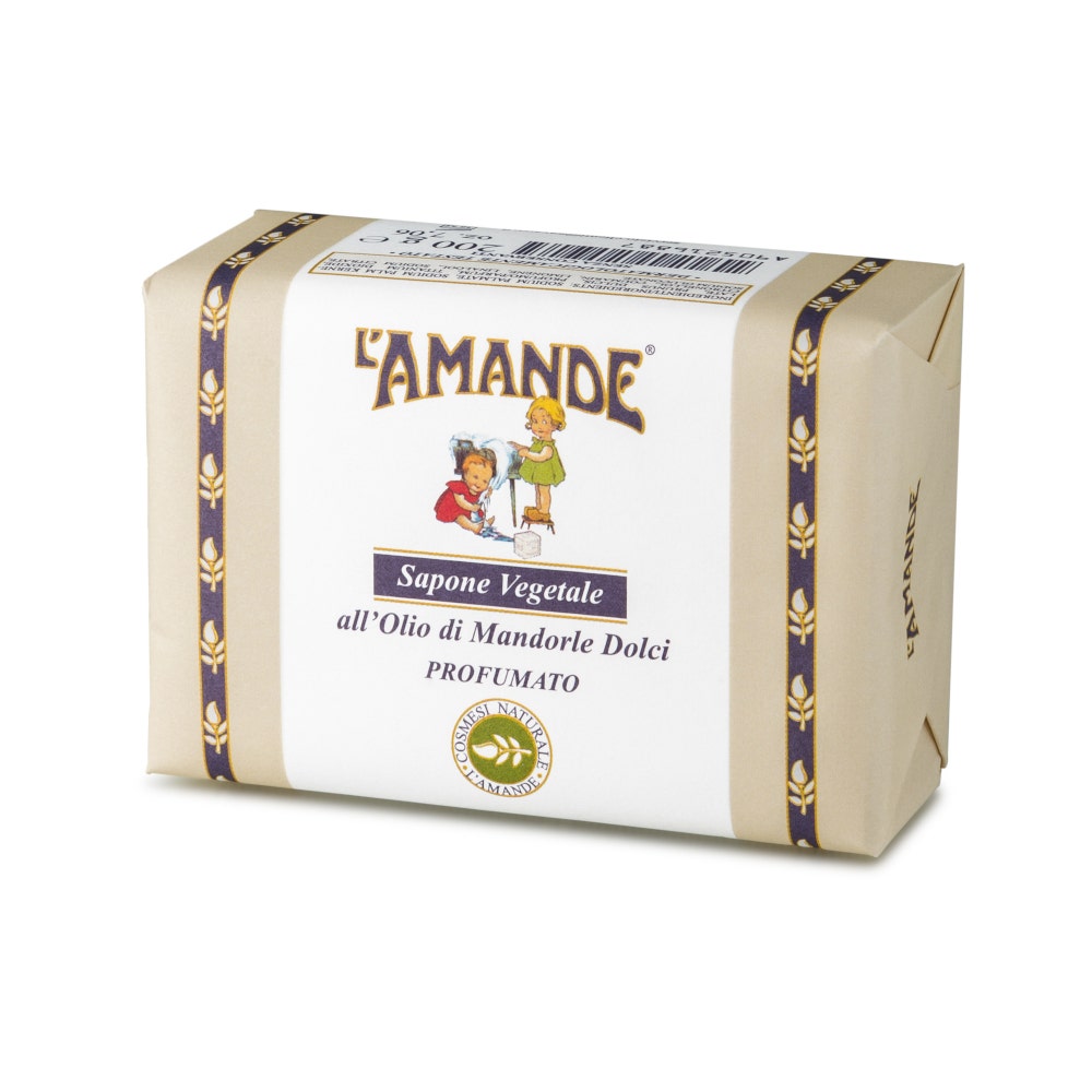 L'Amande Marseille Sapone Vegetale Olio Madorle 200g  - 3