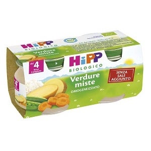 Hipp Bio Omogeneizzato Verdure Miste 2x80  - 1