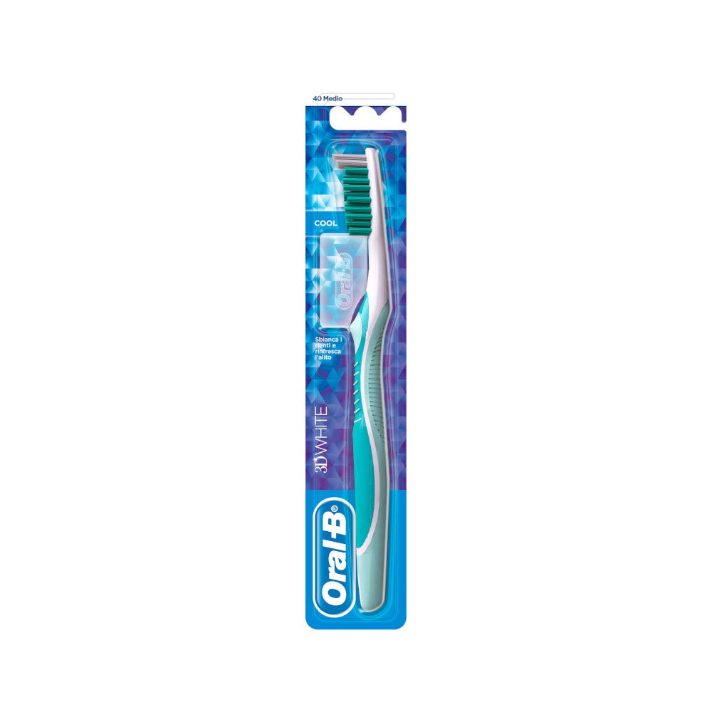 Spazzolino Manuale Medio Oral-B 3D White Cool  - 2