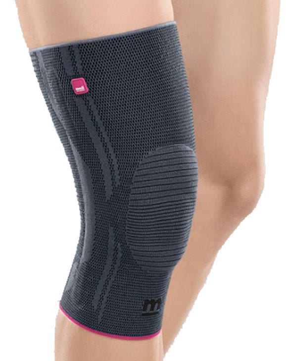 Genumedi Ginocchiera Elastica Con Anello Rotuleo In Silicone Taglia IV M613-1