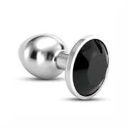 Crushious Plug Anale Bijou Gioiello Nero Grande-1