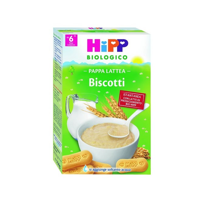 Hipp Bio Pappa Lattea Biscotto 250g 6 Mesi +  - 2