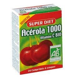 Super Diet Acerola 1000 Vitamina C Bio 24 Compresse  - 1