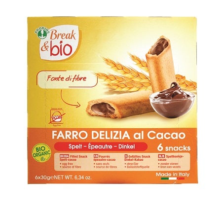 B&B FARRO DELIZIA CACAO 6X30G-1