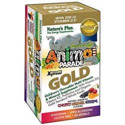 Natures Plus Animal Parade Gold Assortiti 60 Tavolette  - 1