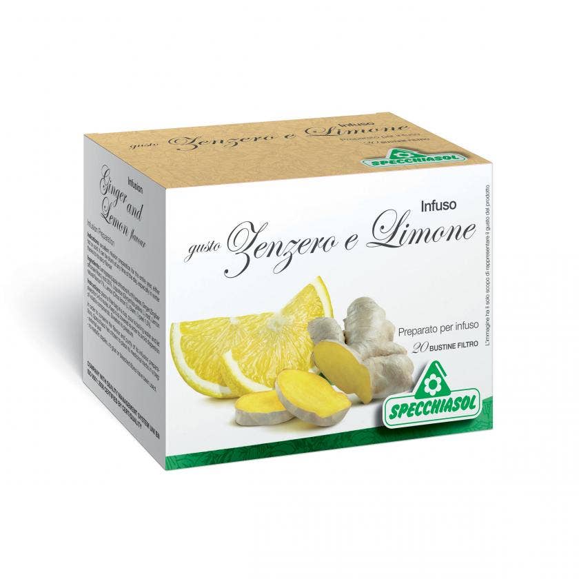 Specchiasol Infuso Tisana Zenzero Limone 20 Filtri-3