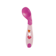 Chicco Cucchiaio Angolato Rosa 1 Pezzo  - 1