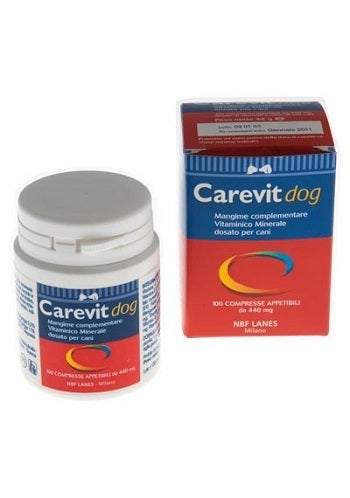 Carevit Dog Flacone 100 Compresse Appetibili   - 1