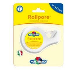 Master Aid Cerotto Rollpore  Dispenser  5 Metri X 2,5 Cm  - 1