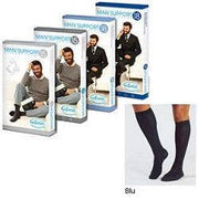 Man Support 15 Cotone Gambaletto Blu Taglia 2 1 Paio  - 1