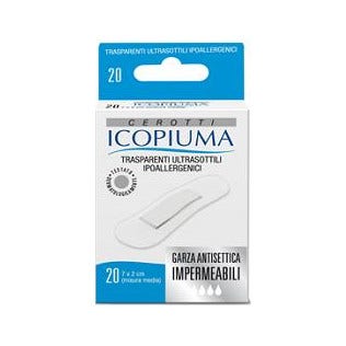 Cerotti Icopiuma Trasparenti Medi 20 Pezzi  - 2