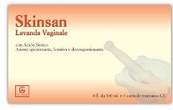 Skinsan Lavanda Vaginale 4 Flaconi 140ml + 4 Cannule Vaginali Monouso Blister  - 1