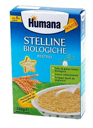 Humana Stelline Biologiche 6 Mesi+ 320g  - 1