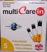 Test Trigliceridi Multicare In Trigliceridi 5 Strisce  - 1