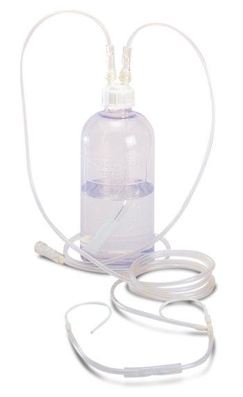 Kit Completo Per Ossigenoterapia Gorgogliatore Con Occhiali  - 1