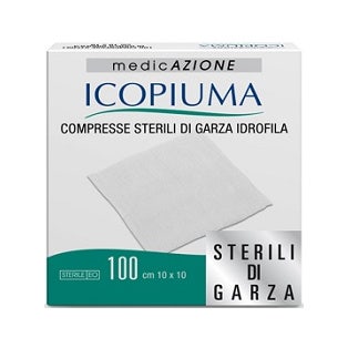 Medicazione Icopiuma Garze 10X10cm 100 Pezzi  - 2