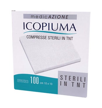 GARZA TNT ICOPIUMA10X10CM 100P  - 1