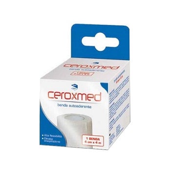 Benda Elastica Ceroxmed Autoaderente 4x400cm 1 Pezzo  - 2