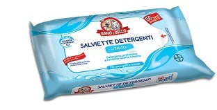 Sano E Bello Salviette Detergenti Talco 50 Pezzi  - 1