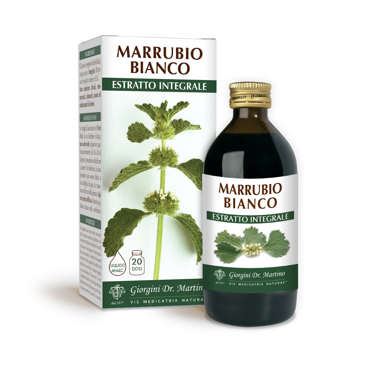 Dr.Giorgini Marrubio Bianco Estratto Integrale 200ml-2