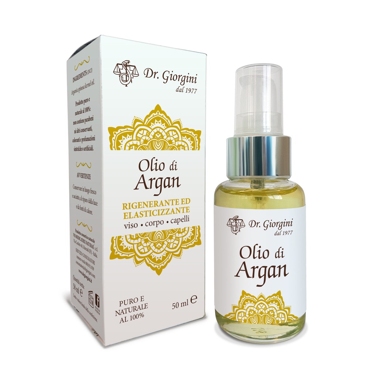 Dr.Giorgini Olio Di Argan Viso/Corpo/Capelli 50ml-2