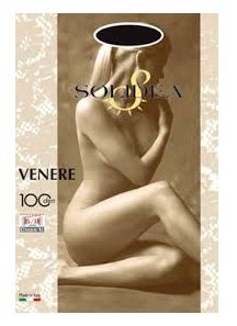 Solidea Venere 100 Collant 140 Denari Colore Nero Taglia 4 - XL-1