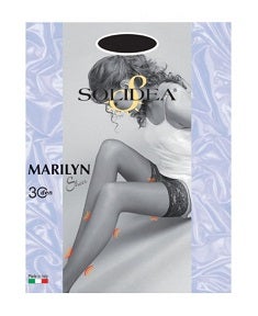 Solidea Marilyn Calza Autoreggente 30 Denari Colore  Sabbia Taglia 1 - S-1