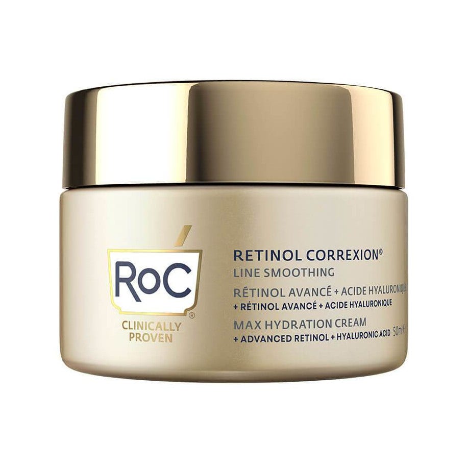 Roc Retinol Correxion Line Smoothing Max Hydration Crema Viso 50ml-3
