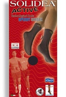 Solidea Active Speedy Calzini A Compressione Graduata Colore Nero Taglia 1 - S-2
