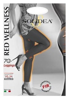Red Wellness 70 Leggings Fumo di Londra TG 4-L-1