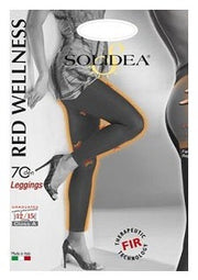 Solidea Red Wellness Leggings 70 Denari Colore Moka Taglia 3 - M/L-1