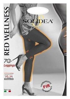 Solidea Red Wellness Leggings 70 Denari Colore Pavone Taglia 4 - L-1