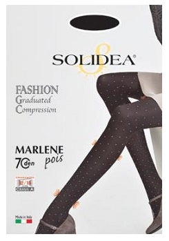 Solidea Marlene Pois 70 Den Opaque Nero 2-M   - 1
