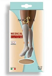 MEDICAL A/EMB KNEE-HIGH NAT L-1