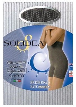 SILVER W HIGH WAIST SHORT NE4L-1