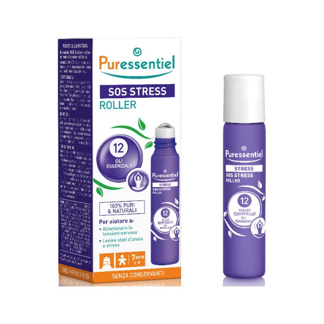 Puressentiel SOS Stress Roller 12 Oli Essenziali 5 ml-4