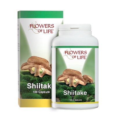 SHIITAKE 100CPS FLOWERS OF LIF-2