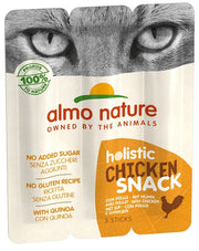 Almo Nature Holistic Snack Al Pollo Per Gatti Adulti 3 Sticks Da 5g-2