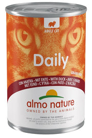 Almo Nature Daily Menu Cibo Umido Anatra Gatti Adulti Scatoletta 400g-2