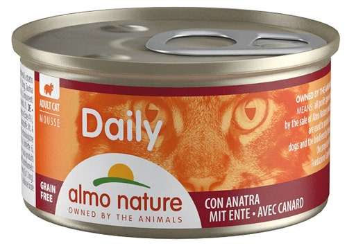 DAILY MENU CATS C/ANATRA 85G-2