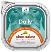 Almo Nature Daily Menu Cibo Umido Vitello E Carote Cani Adulti Vaschetta 300g-2